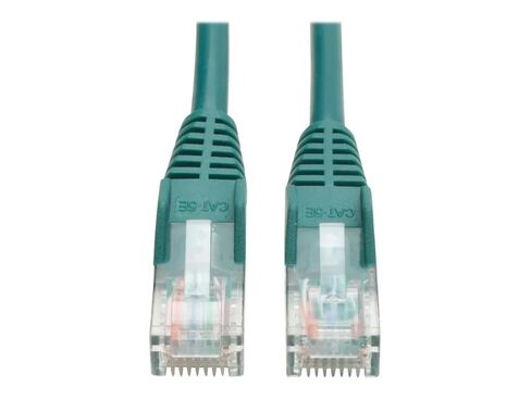 Tripp Lite Eaton Series N001-015-GN CAT5E Ethernet Patch Cable 15 FT (Green) ، Gigabit 350MHz Snagless مصبوب UTP RJ45 M/M ، POE LAN CORD ، حزمة CLOOD CALER PRE-CONFIGURED مؤهلة (10 حزمة) in Kuwait
