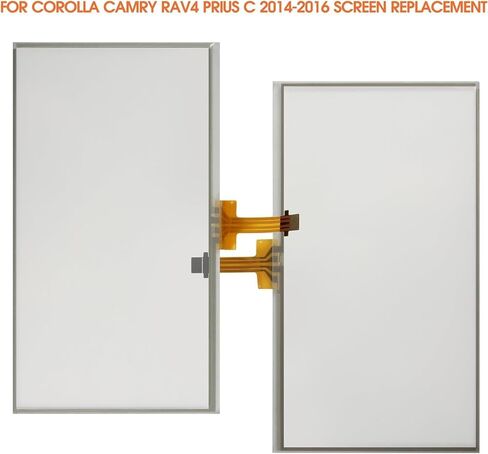 استبدال الشاشة لـ Corolla Camry RAV4 Prius C 2014-2016 6.1 "لعام 2014 1/2-2016 Camry Navigation Touch Screen Glass Panel Planizer Part (لا يشمل شاشة LCD) in Kuwait