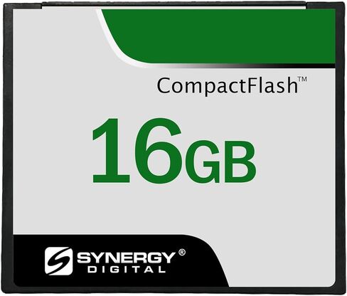 Synergy Digital 16GB Compact Flash Memory Cards, Compatible with Vivitar ViviCam 3500 Digital Camera - 50MB/s - Pack of 5 in Saudi Arabia