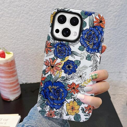 J.West متوافق مع iPhone 16 Pro Max case6.9 بوصة مع 2 حزمة شاشة زجاجية مقسّر in Kuwait