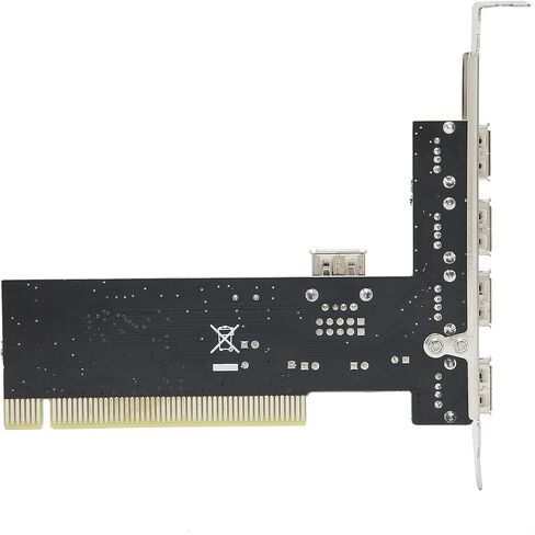 بطاقة توسيع PCI 4 Port USB 2 0 محول HUB مع VIA VT6212L شريحة سطح المكتب PCI إلى محول USB لكاميرات لوحات المفاتيح in Saudi Arabia