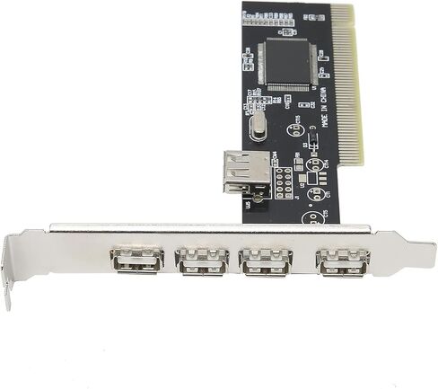 بطاقة توسيع PCI 4 Port USB 2 0 محول HUB مع VIA VT6212L شريحة سطح المكتب PCI إلى محول USB لكاميرات لوحات المفاتيح in Saudi Arabia