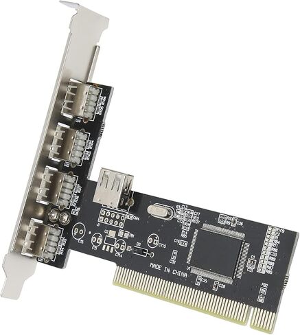بطاقة توسيع PCI 4 Port USB 2 0 محول HUB مع VIA VT6212L شريحة سطح المكتب PCI إلى محول USB لكاميرات لوحات المفاتيح in Saudi Arabia
