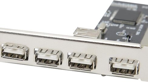بطاقة توسيع PCI 4 Port USB 2 0 محول HUB مع VIA VT6212L شريحة سطح المكتب PCI إلى محول USB لكاميرات لوحات المفاتيح in Saudi Arabia