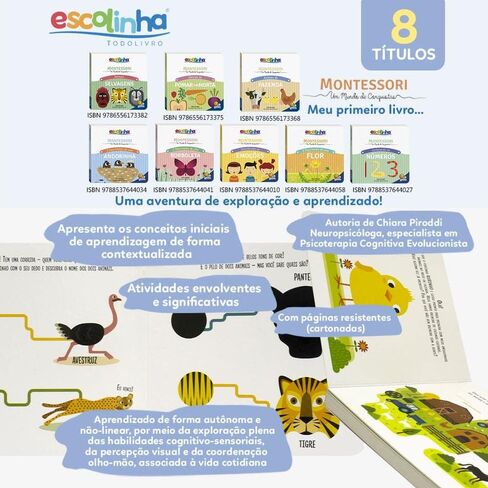 Montessori Meu Primeiro Livro ... Pomar E Horta (Escolinha) in Kuwait