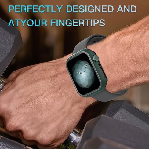 1PCS CASE المقاومة للماء لشركة Apple Watch ، غطاء محكم ISWATCH COVERT SLAW GUARD HD FULTRA-SHIN in Saudi Arabia