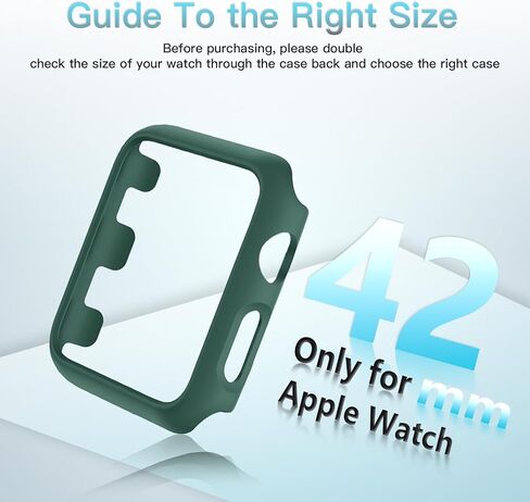 1PCS CASE المقاومة للماء لشركة Apple Watch ، غطاء محكم ISWATCH COVERT SLAW GUARD HD FULTRA-SHIN in Saudi Arabia