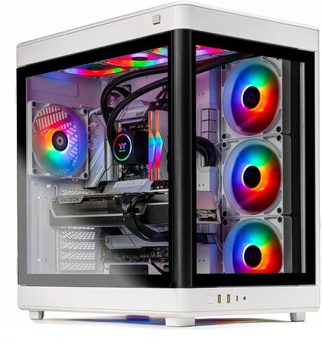 Skytech Prism Gaming PC Desktop, Ryzen 7 7800X3D 4.2 GHz (5GHz Turbo), NVIDIA RTX 5080 16GB, X670 Board, 2TB Gen4 NVMe SSD, 32GB DDR5 RAM 5600 RGB, 850W Gold ATX 3 PSU, Wi-Fi, Win 11 in Saudi Arabia