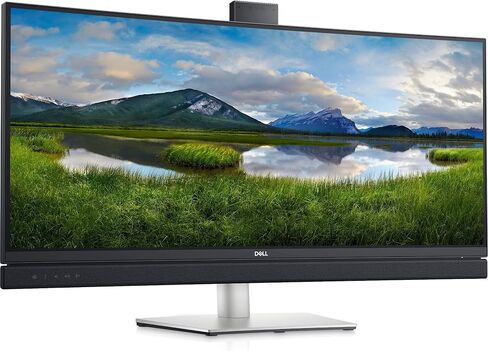 Dell C3422WE 34.1 "QHD WIDE 1440P WQHD شاشة شاشة شاشة WLED LCD - 21: 9 - بلاتينيوم الفضة in Saudi Arabia