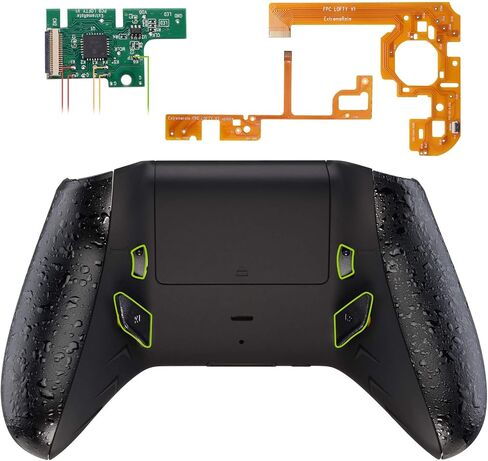 remap remap و trigger stop remap و trigger regger و Green Storm Thunder shell faceplate shell لأجهزة Xbox One S & Xbox One X Controller Model 1708 - وحدة تحكم غير متضمن in Kuwait