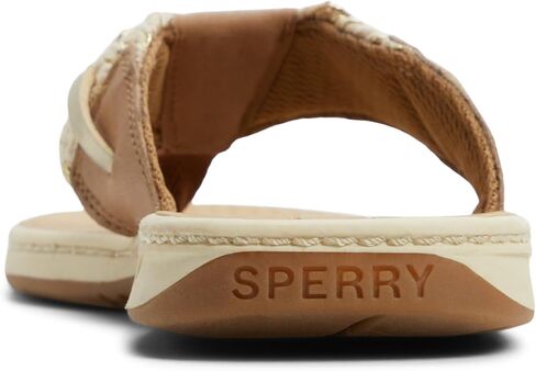 Sperry Women's Parrotfish Flip-Flop, Linen, 9 in Saudi Arabia
