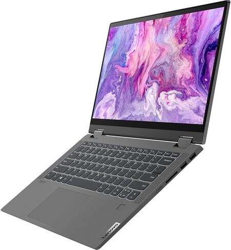 Lenovo IdeaPad Flex 5 15alc05 82hv003yus 15.6 "Convertible Scenportible 2 في 1 دفتر ملاحظات - HD Full - 1920 x 1080 - AMD Ryzen 5 5500U Hexa -Core (6 Core) 2.10 GHz - 8 GB RAM - 512 GB SSD (READED) in Kuwait