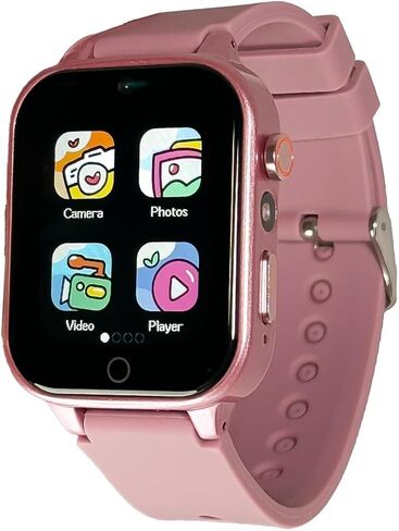 Kids Smart Watch – Touchscreen, 20+ Games, Audio Bedtime Stories, Camera, Pedometer, Music Player, Alarm, Calendar, No APP or SIM Needed – Gift for Boys & Girls Ages 3-12 (Black) in Saudi Arabia