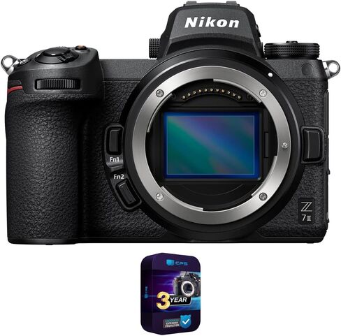 Nikon 1653 Z7II Mirrorless Camera 45.7MP Full Frame FX-Format (Body Only) Bundle with 3 YR CPS Enhanced Protection Pack in Saudi Arabia