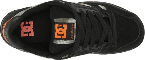 DC Men's Stag Low Top Skate Shoe, Brown/Brown/White, 6 M US in Saudi Arabia