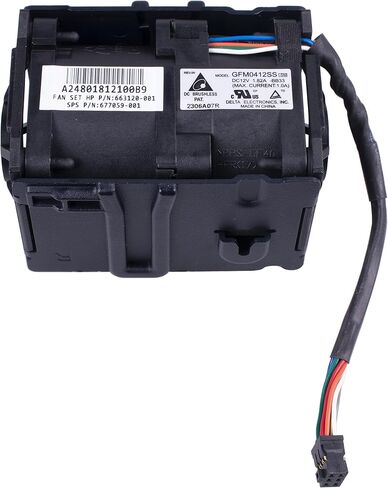 CPU Cooling Fan Compatible with HP ProLiant DL160 G8 Gen8 Server 663120-001 677059-001 Model: GFM0412SS DC12V 1.82A in Saudi Arabia