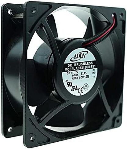جديد AD1212UB-F51 12038 12V 0.70A 12 سم مروحة التبريد 2WIRE in Kuwait
