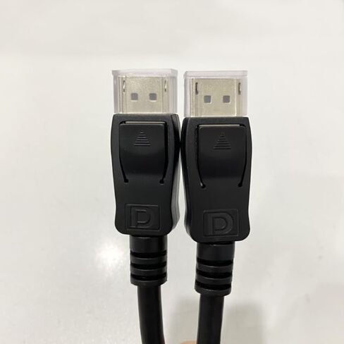 عام VESA DisplayPort to Displatport مع المزلاج ، M/M ، DP 1.2 كبل ، 6 قدم ، أسود ، 28AWG ، يدعم 4K × 2K in Kuwait