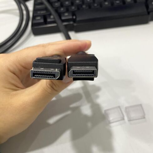 عام VESA DisplayPort to Displatport مع المزلاج ، M/M ، DP 1.2 كبل ، 6 قدم ، أسود ، 28AWG ، يدعم 4K × 2K in Kuwait