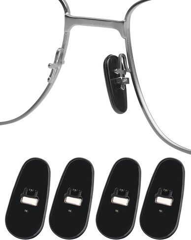 مخدات أنف بديلة من السيليكون الناعم الشفاف من Betterun لـ Ray-Ban RB3604/RB3523/RB3534/RB3549/RB3584/RB3614/RB3526/RB3538/RB3558 in Saudi Arabia