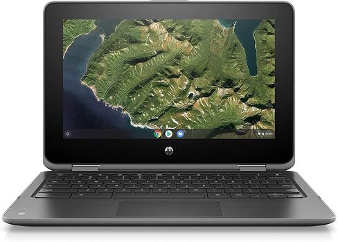 HP Chromebook X360 11 G2 11.6 "HD ، Celeron N4100 1.1GHz 4GB RAM ، 32GB Solid State Drive ، Chrome OS ، CAM ، TOUCH ، (READED) in Saudi Arabia
