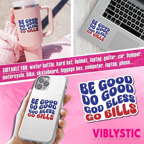 (3pcs - 3 ") كن جيدًا افعل الخير الله يبارك Go Pills ملصقات كرة القدم الرياضية لملصقات الفينيل المقاومة للماء لجهاز الكمبيوتر المحمول ماء زجاجة صلبة هدايا عيد ميلاد 3 بوصات in Kuwait