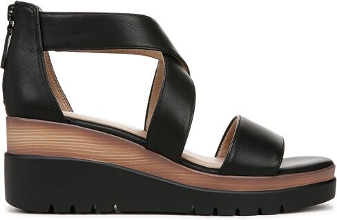 SOUL Naturalizer Women's, Goodtimes Wedge Sandal Brown 9.5 M in Kuwait
