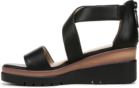 SOUL Naturalizer Women's, Goodtimes Wedge Sandal Brown 9.5 M in Kuwait