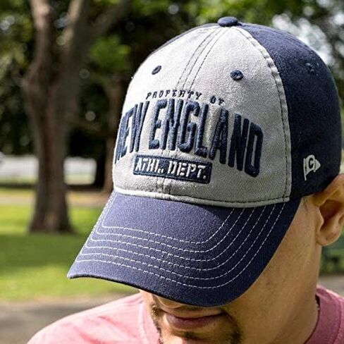Property of New England Varsity Adjustable Hat - Navy in Saudi Arabia