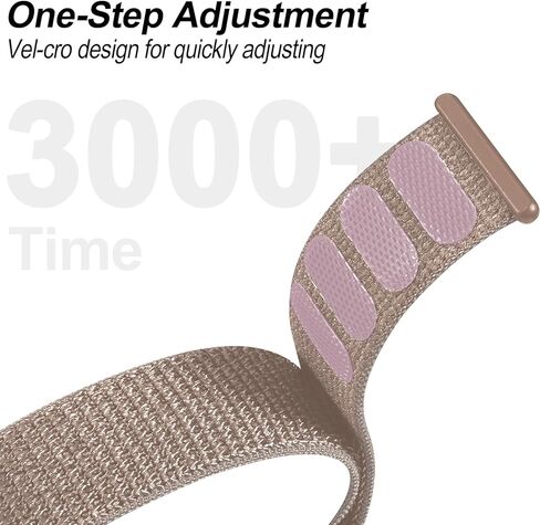 Nylon Quick Fit Watchband Compatible with Garmin Fenix 8 47mm/Forerunner 965/970/Instinct 1/2/3 45mm Solar,22mm Soft Hook and Loop Adjustable Sport Strap for Fenix 7 Pro/7/6 Pro/6/5 plus in Kuwait