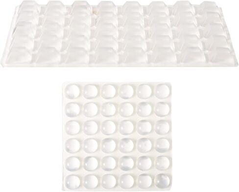 76 Pcs Raised Keyboard Bubbles Typing Stickers for Long Nails, Square and Round Shape High Transparency Silicone Keyboard Caps Cover Stickers Self Adhesive Keycaps Pad for Laptop Keyboards & Mice in Saudi Arabia