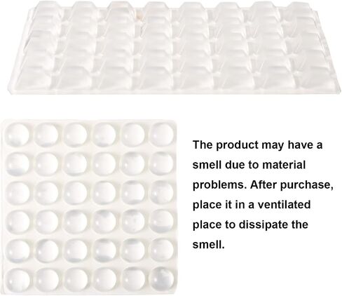 76 Pcs Raised Keyboard Bubbles Typing Stickers for Long Nails, Square and Round Shape High Transparency Silicone Keyboard Caps Cover Stickers Self Adhesive Keycaps Pad for Laptop Keyboards & Mice in Saudi Arabia
