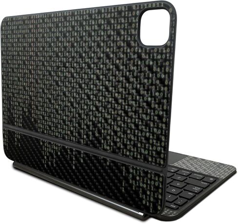 تتوافق الألياف الكربونية للجلد مع لوحة مفاتيح Apple Magic لـ iPad Pro 11 - inch (M4) 2024 - حبة حمراء - غطاء ملصق واقي فينيل 3M Premium 3M - يسهل تطبيقه | مصنوع في الولايات المتحدة الأمريكية من قبل Mayyskins in Saudi Arabia