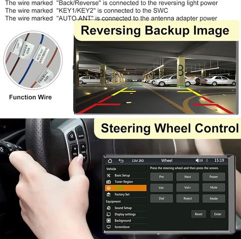 محول الأسلاك الراديو بعد البيع متوافق مع Ford 2011-2020 ، تسخير ستيريو سيارة Android 16 مع عكس محول الهوائي ، يناسب F-150 F-250 F-350 F-450 F-550 Edge Mustang Transit Explorer in Kuwait