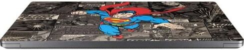 Skinit Laptop Decal Skin Compatible with Universal Laptop 14in (11.4 x 8.2in) - Officially Licensed Warner Bros Superman Mixed Media Design in Saudi Arabia