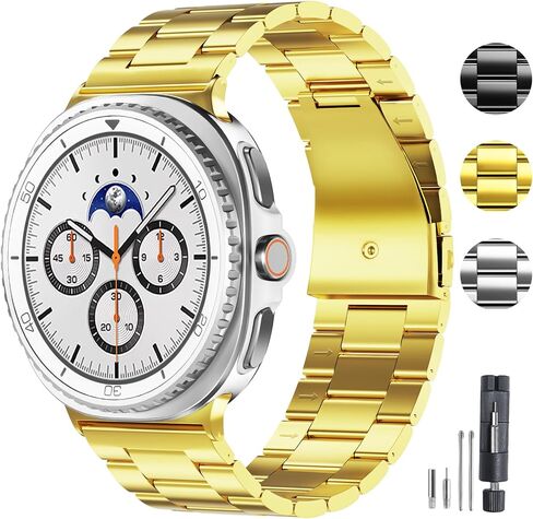 متوافق مع Samsung Galaxy Watch 8 40mm 44mm/Galaxy 8 فرق 46 مم الكلاسيكية ، لا توجد فجوة واحدة in Kuwait
