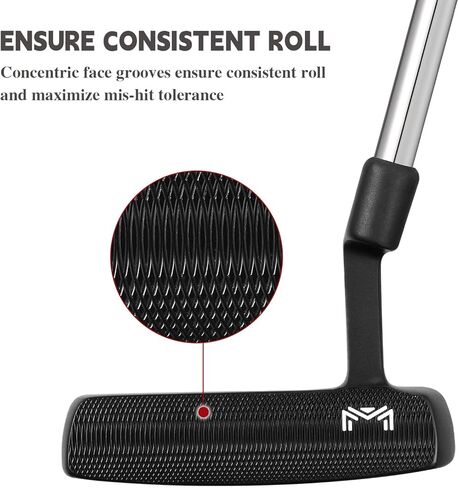 XINGGM CNC Golf Putter for Men Right Handed,Blade/Mallet Putters,Golf Head Cover Included-34 Inches in Kuwait