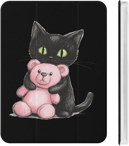 سود كات صديق تيدي بير مع حامل القلم رفيع الخفيفة الوزن trifold حامل متوافق مع iPad mini 4/5/6 mini4/5 （7.9in） in Kuwait