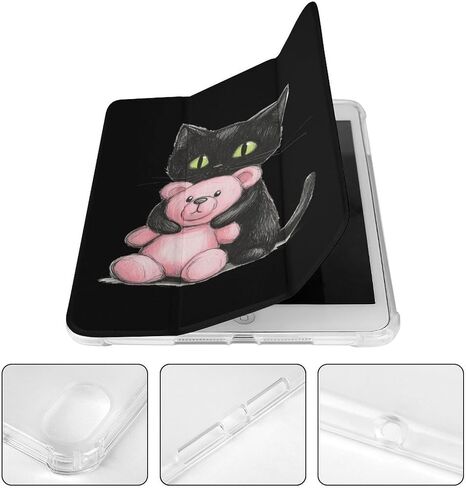 سود كات صديق تيدي بير مع حامل القلم رفيع الخفيفة الوزن trifold حامل متوافق مع iPad mini 4/5/6 mini4/5 （7.9in） in Kuwait