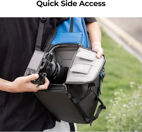 K & F Concept Camera Backpack 20L Came Camera ، حقيبة الكاميرا الواقية in Kuwait