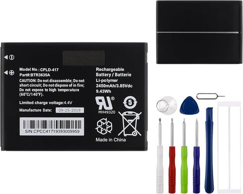 Replacement Battery CPLD-417 Compatible with CoolPad Defiant BTR3635A with Tools in Saudi Arabia