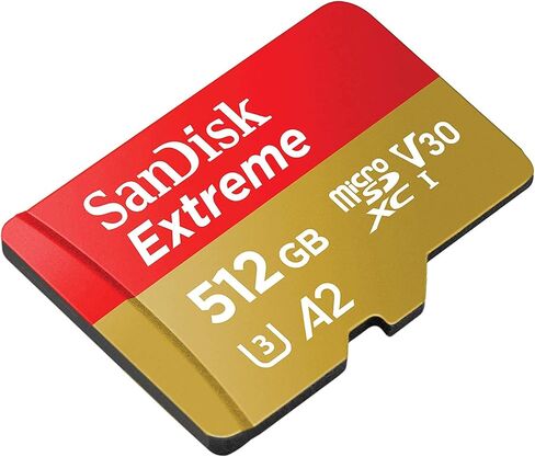 Sandisk MicroSDXC 512GB بطاقة ذاكرة متطرفة متوافقة مع Lenovo Legion Go & Legion Go Sysheld Maming System (SDSQXAV-512G-GN6MN) مع 1 كل شيء ما عدا قارئ بطاقة Microsd & SD STROMBOLI in Kuwait