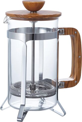 Hario Olive Wood Coffee and Tea Press ، 600 مل in Kuwait