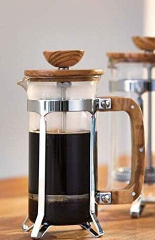 Hario Olive Wood Coffee and Tea Press ، 600 مل in Saudi Arabia
