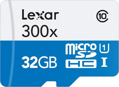 Lexar High-Performance MicroSDHC 300x 16GB UHS-I/U1 w/Adapter Flash Memory Card (old packaging) LSDMI16GBBNL300A in Saudi Arabia