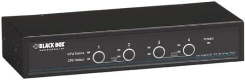 KV9704A - Black Box Corp KV9704A 4 Port Display Port KVM مع USB و AUD in Saudi Arabia