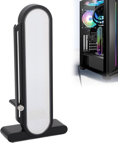 Zunate Argb GPU Support Bracket ، 5V 3 PIN RGB GPU حامل حامل ، RGB GPU حامل بطاقة SAG ، الطول القابل للتعديل ومكانة GPU مع شاشة درجة الحرارة للكمبيوتر in Saudi Arabia