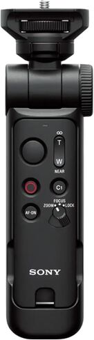 Sony GP-VPT3 متعددة الوظائف Bluetooth 3-in-1 Shooting Grip و Tripod و Remote Remote لقائد Vloggers والمصورين ومبدعي الفيديو (أسود) in Saudi Arabia