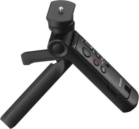 Sony GP-VPT3 متعددة الوظائف Bluetooth 3-in-1 Shooting Grip و Tripod و Remote Remote لقائد Vloggers والمصورين ومبدعي الفيديو (أسود) in Saudi Arabia