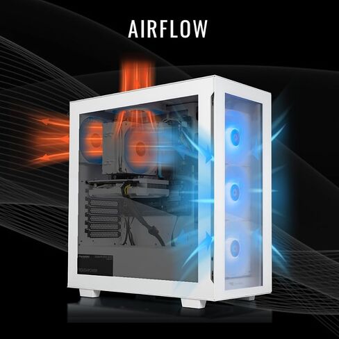 Thermaltake LCGS View 1460TS-350 Gaming Desktop (Intel Core™ i7-14700F, 32GB 6000MT/s DDR5 RGB Memory, NVIDIA GeForce® RTX 5060 Ti, 1TB NVMe M.2, WiFi, Windows 11) V35S-B76S-56T-LCS in Saudi Arabia